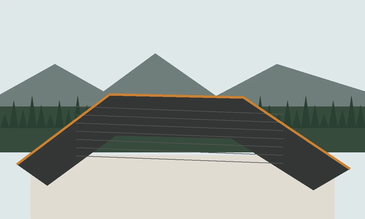 Residential roofing illustration for a Metro Vancouver home